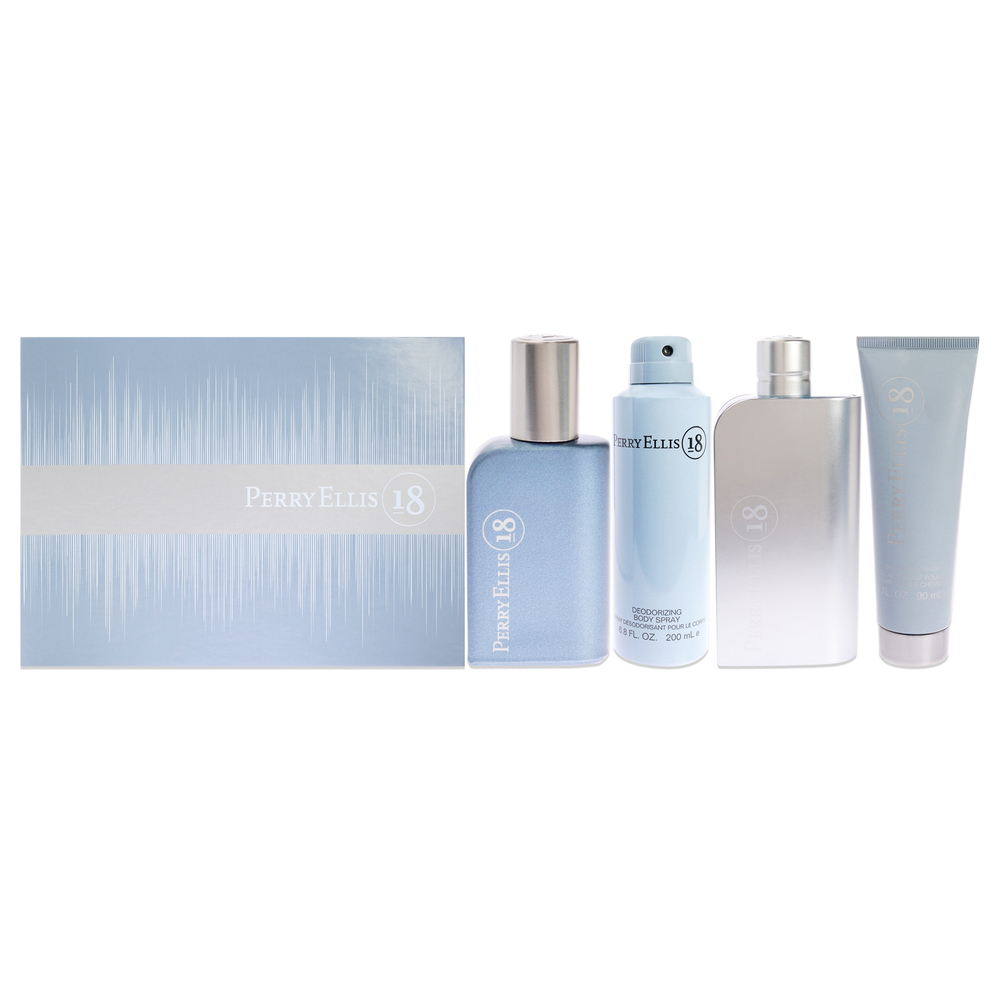 Perry Ellis 18 by Perry Ellis for Men - 4 Pc Gift Set